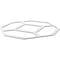 Ekena Millwork 33W x 33H x 58T Small Cameron Decorative Fretwork Ceiling Panels in Architectural Grade PVC CELP33X3302CAM - alternate 3